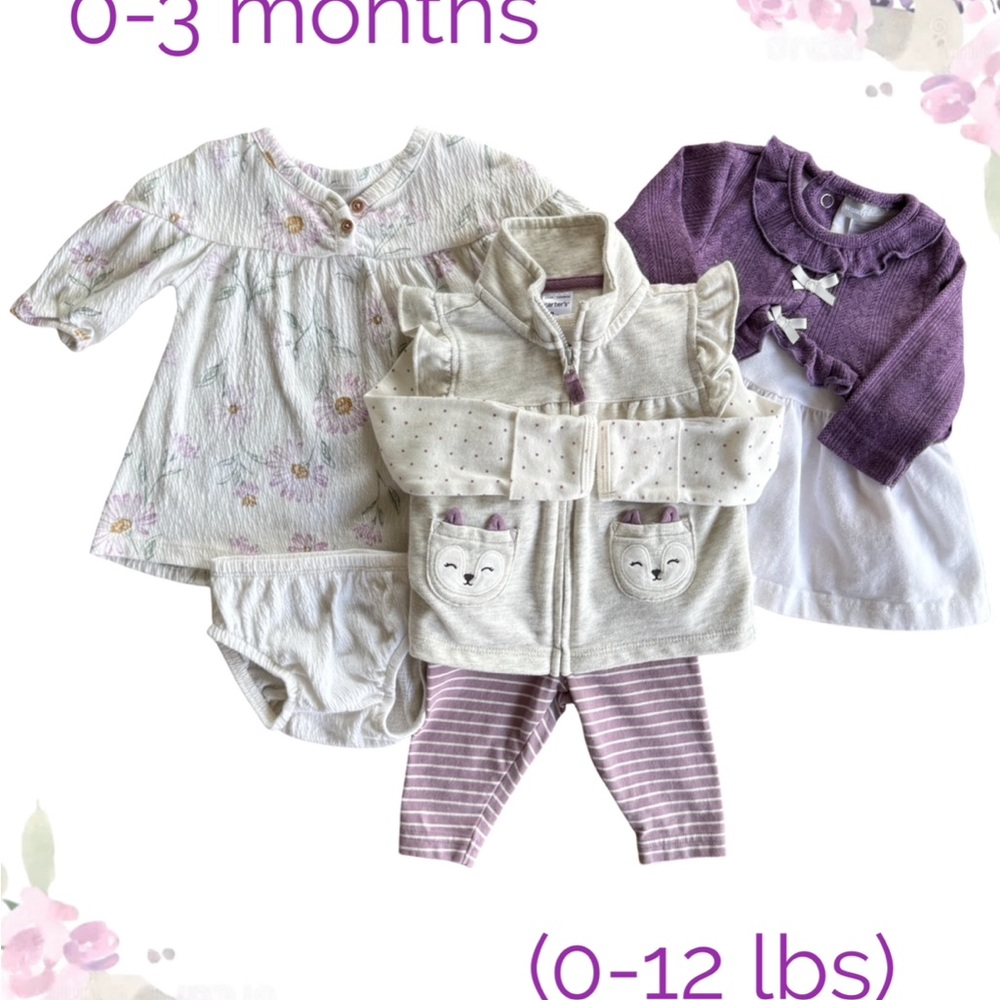 Baby Girl Purple Bundle